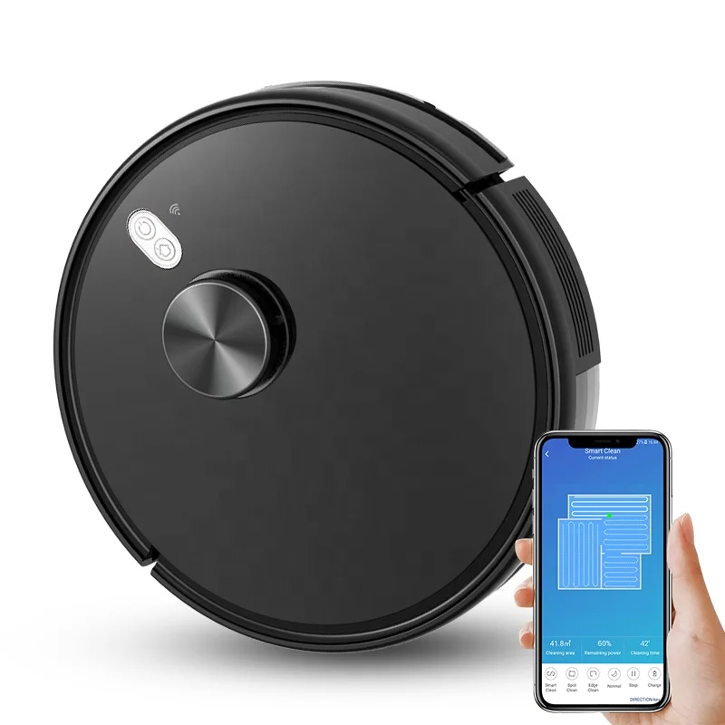 Wholesale Price 5200Pa House Sweeping Robot Big Battery Smart Robot Vacuum Cleaner with Self Emptying Dustbin Robert Cleaning