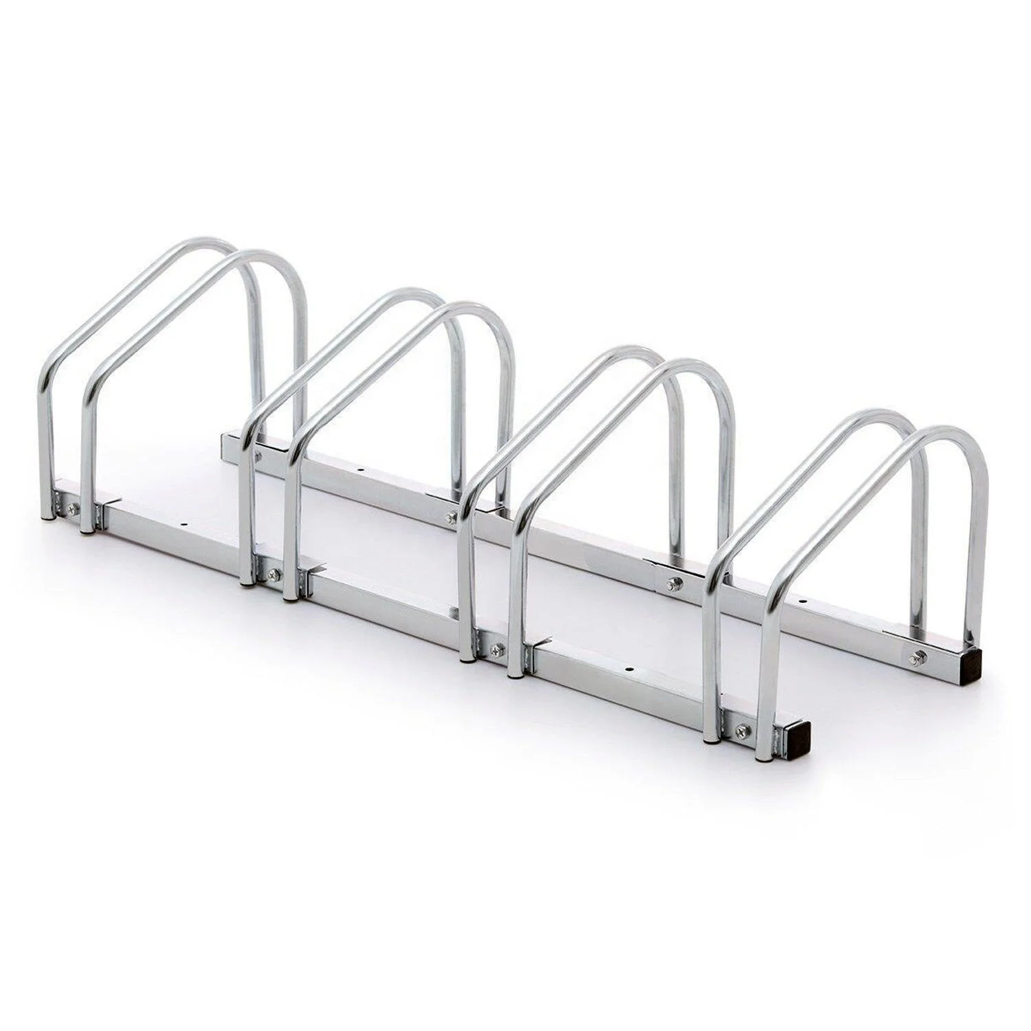 4 Bike Floor Wall Mount Bicycle Cycle Rack Storage Locking Stand Garage Shed