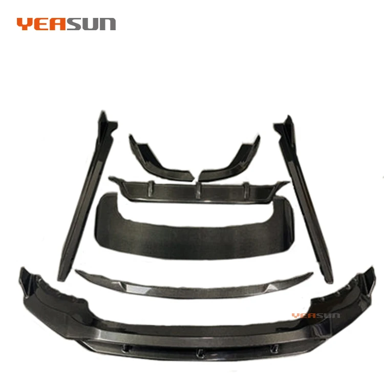 Автомобильный бампер Аэро комплект задний диффузор G05 X5 M-производительность стиль обвес для BMW X5 серии 2018 2019 2020