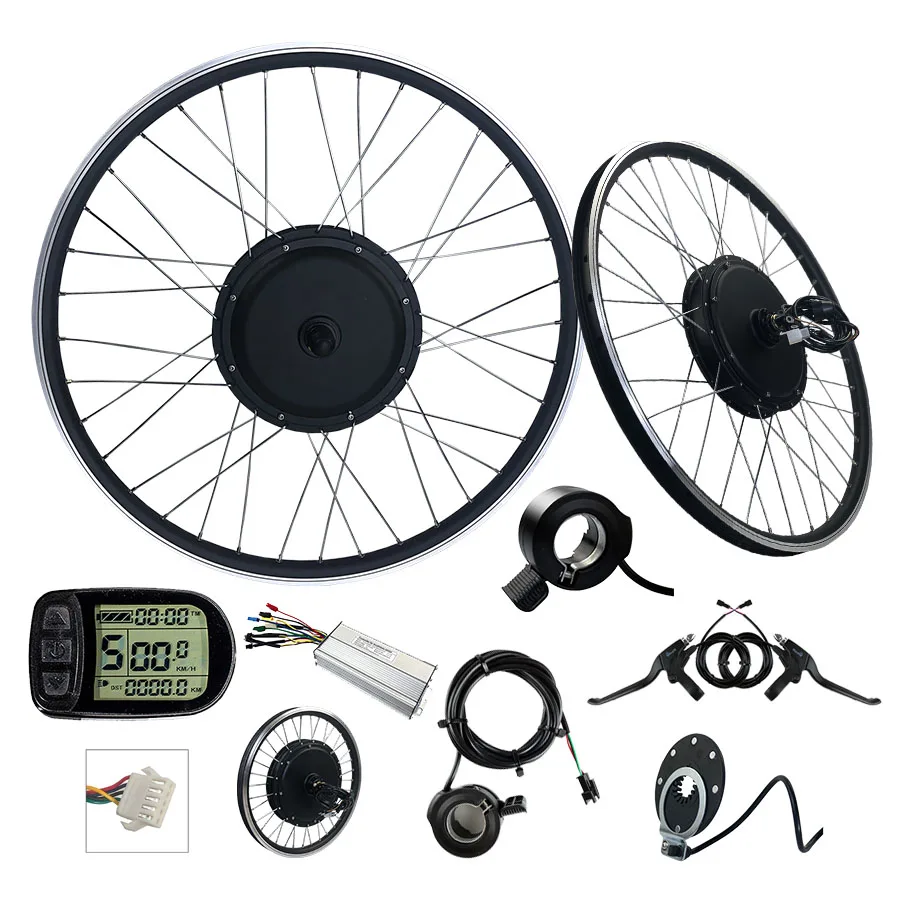 2021 bike set  precursor 48v 1000w Mountain bike motor KT-LCD5 refit electric bike conversation kit