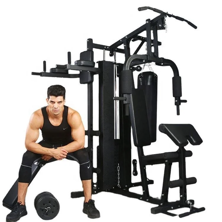 Custom Workout Chest Lifefitness Professional Multistazione Palestra 4 8 Station Multi Gym Equipment All In One Machine