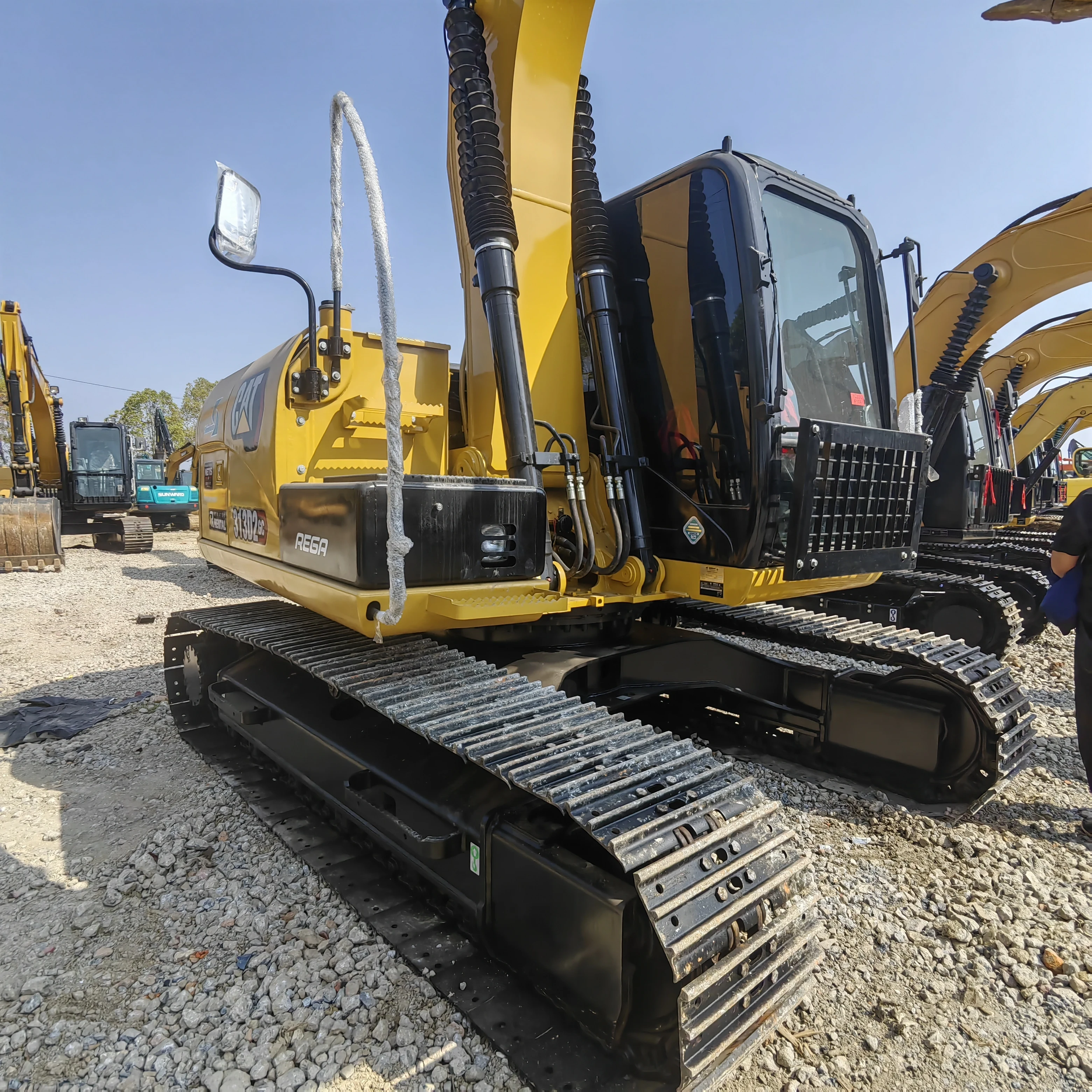 high quality used Original Caterpillar Original Caterpillar cat 313D2 13 ton machine in good Condition for sale