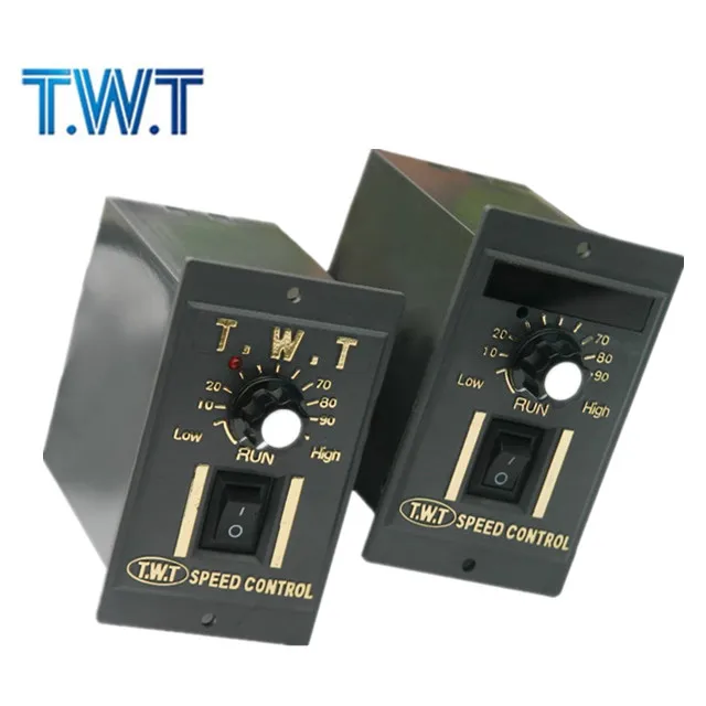 220v  induction single phase speed control high torque ac gear electric motor