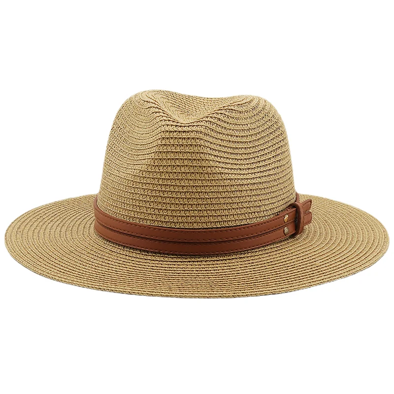 2024 Spring Summer New Style Hollowed Out Fashion Vintage Jazz Straw Hats For Women And Men Unisex Party Casual Panama Straw Hat