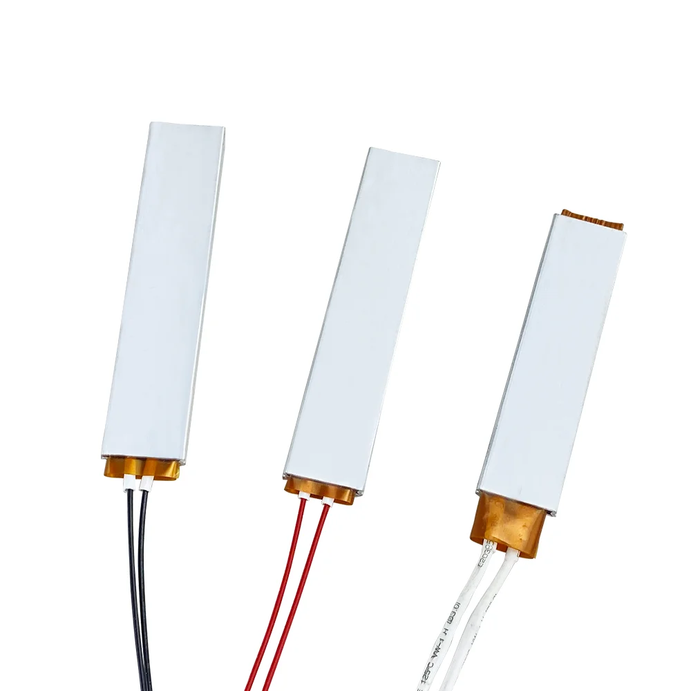 Top 220V Thermostat Aluminum Heating Aluminum Housing PTC Heating Element Plate Thermostatic Heater