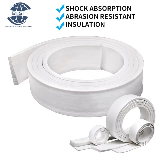 Support non-standard customized high-density polyurethane foam extruded silicone foam mechanical sealing strip