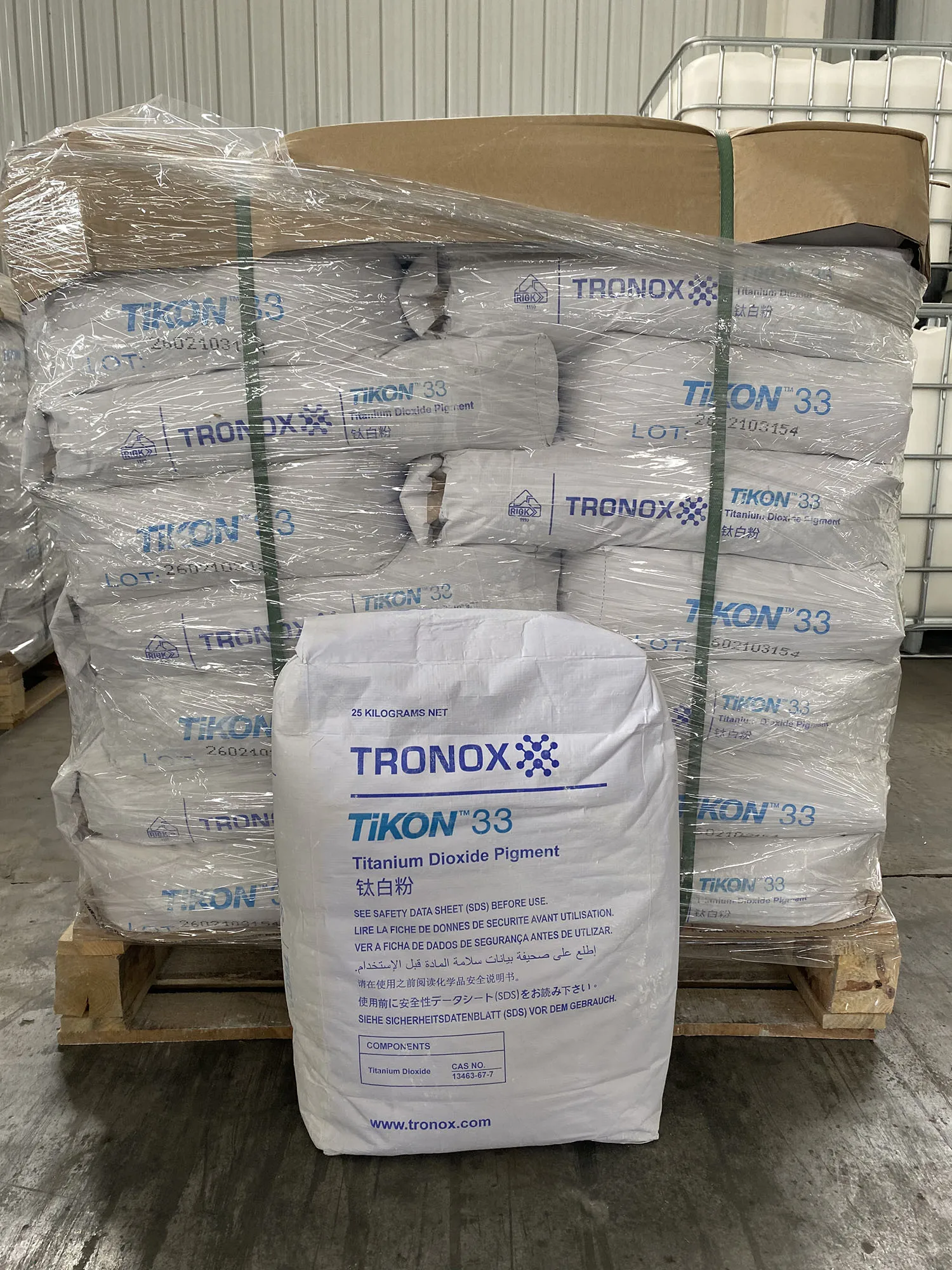 TiKON 33 Rutile Titanium Dioxide for paints with factory price