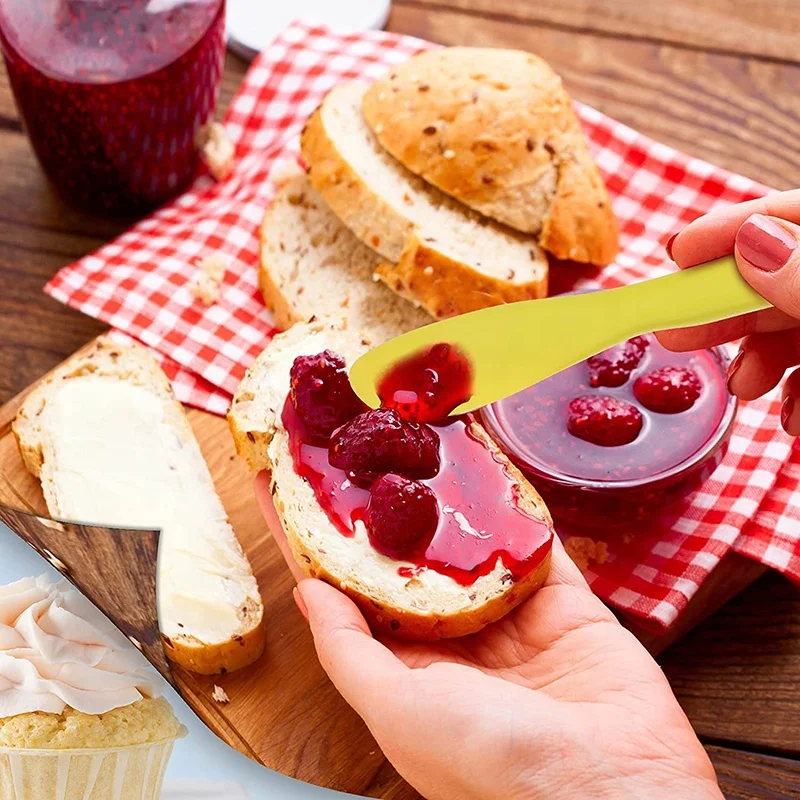 Многофункциональный пластиковый нож-разбрасыватель масла для мягкого сыра, арахисового масла, крема, глазури