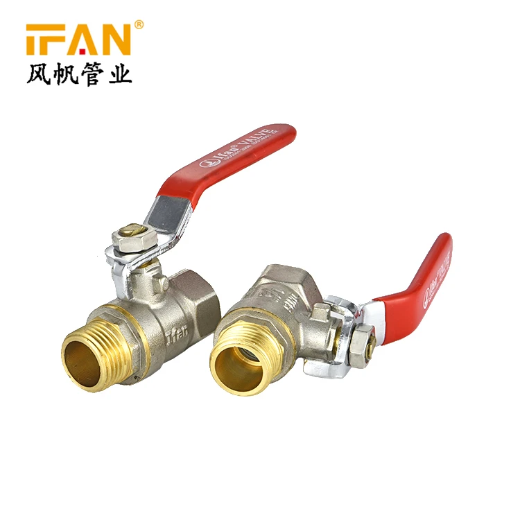 2inch  Stock gas brass ball valve 1/2inch valve brass fititing gas solenoid brass ball gas valve