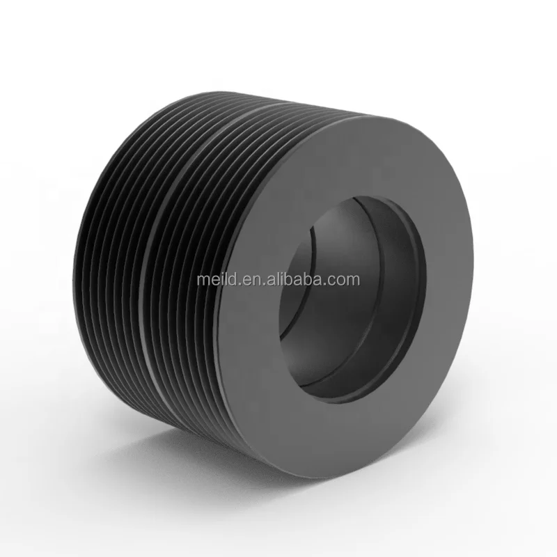 PJ PK PL PM ribbed v pulley Taper Bushed Metric Poly V Belt Pulleys