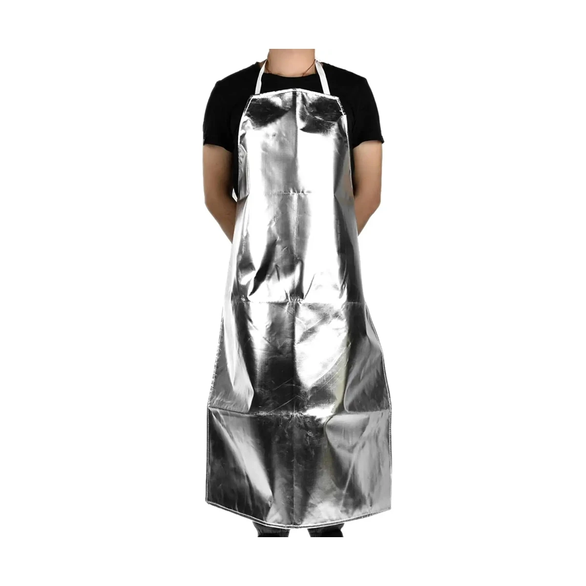 Factory Wholesale Durable Aluminum Foil Heat Resistant Apron DesignedTo Ensure Safety During Cooking And Baking