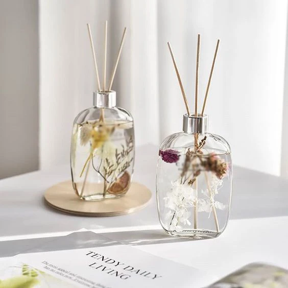 Custom Zero Waste Diffuser Box Packaging Cylinder Skincare Round Carton Round Paper Box