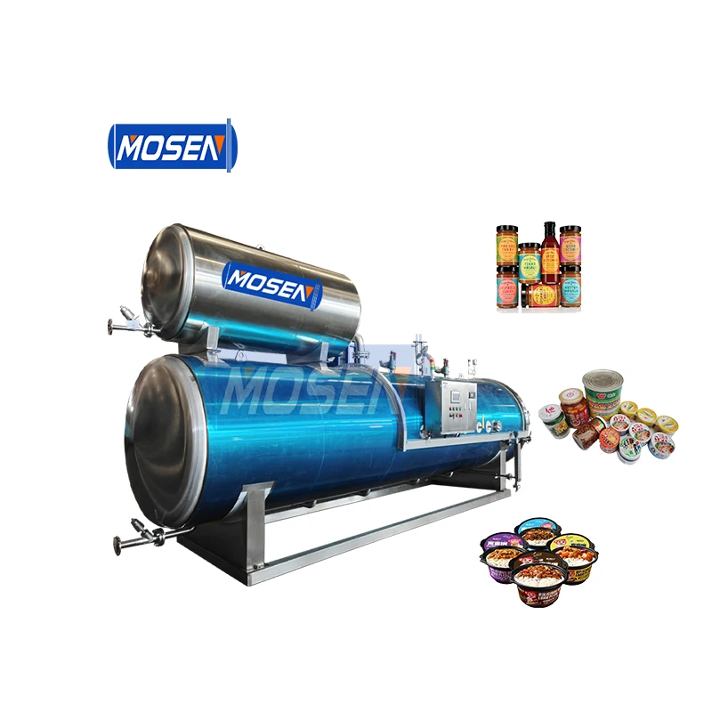 Auto Retort Autoclave for Food Sterilization Automatic Can Sterilizer for Canned Food