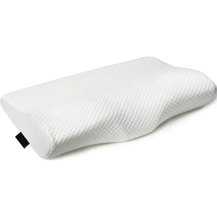 Best selling cervical memory foam pillow convex bed wedge pillow sleep quality ensured function pillows bedroom accessories