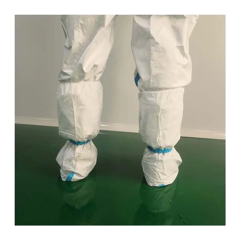 Factory wholesale price boots cover waterproof disposable medical shoe cover with elastic band