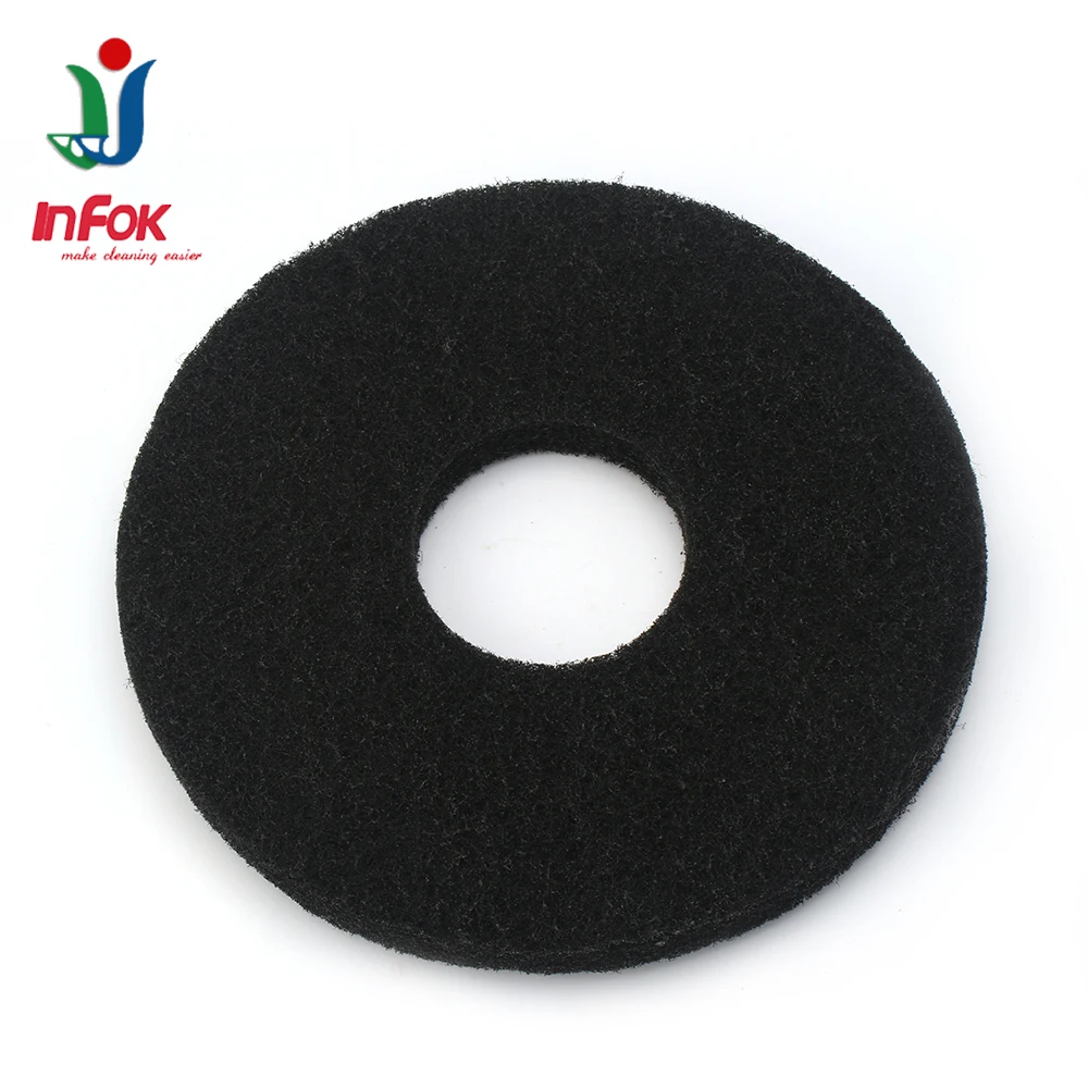 17 Inch High Quality Nylon Floor Cleaning Polishing Pad For Concrete