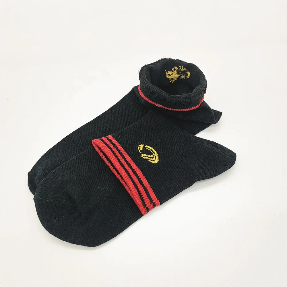 High Quality Men Socks For Winter Black Business Socks Uniform Elite