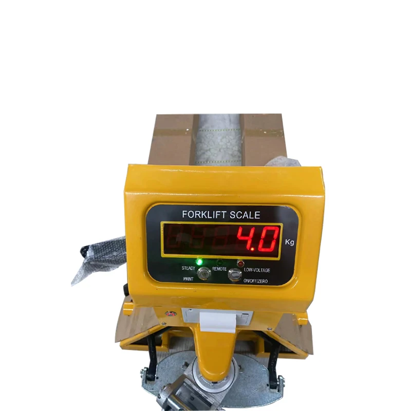 Nylon wheel 2.5 Ton Weighing Scale Hand Pallet Truck