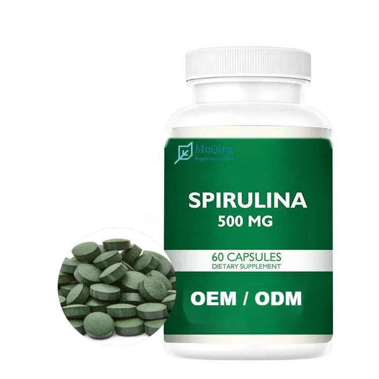 Factory Supply Organic Spirulina Tablets Spirulina Powder