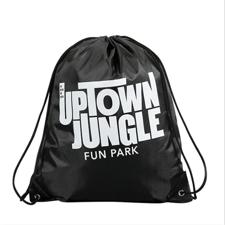 Custom Drawstring Bag Polyester Drawstring Gift Bag Sports Backpack Gym Sack