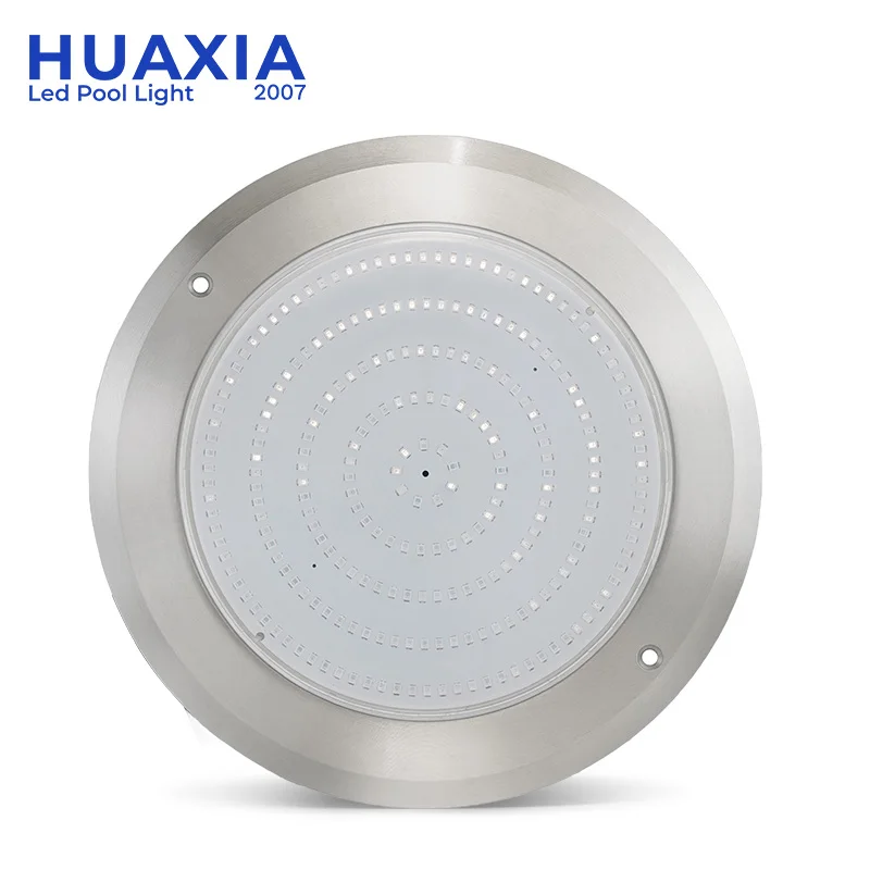 8mm thickness Slim Flat 18W RGBW Wifi 316 stainless steel swimming Pool lamp IP68 LED underwater light