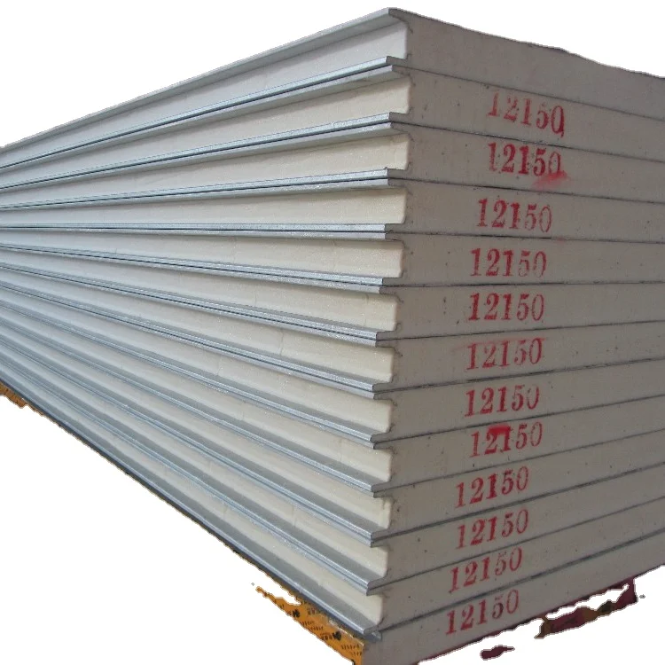 Изоляция из пенополиуретана/Пура/ПИК/полиуретана/полиизоцианурата, металлические сайдинговые панели, сэндвич, наружная стена