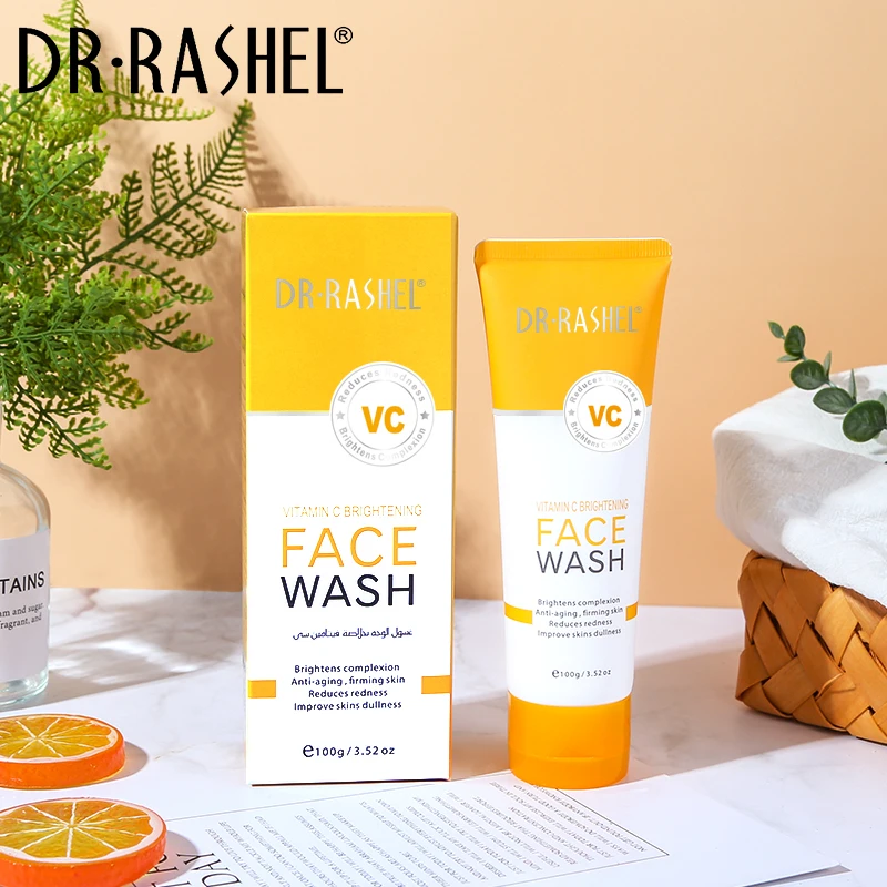 2021 New DR RASHEL Product Vitamin C Brightening Face Wash 100g