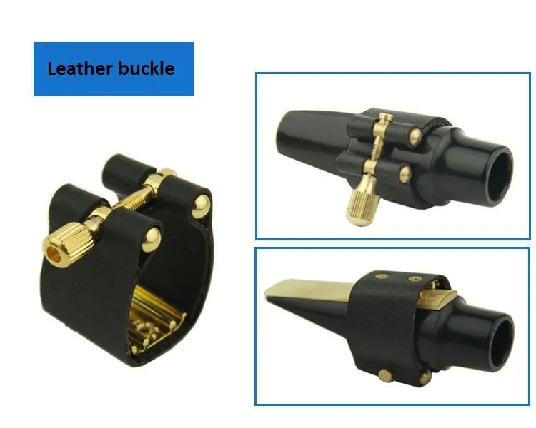 Оптовая продажа кларнет альт-саксофон кожаная пряжка металлический мундштук бакелитовая флейта