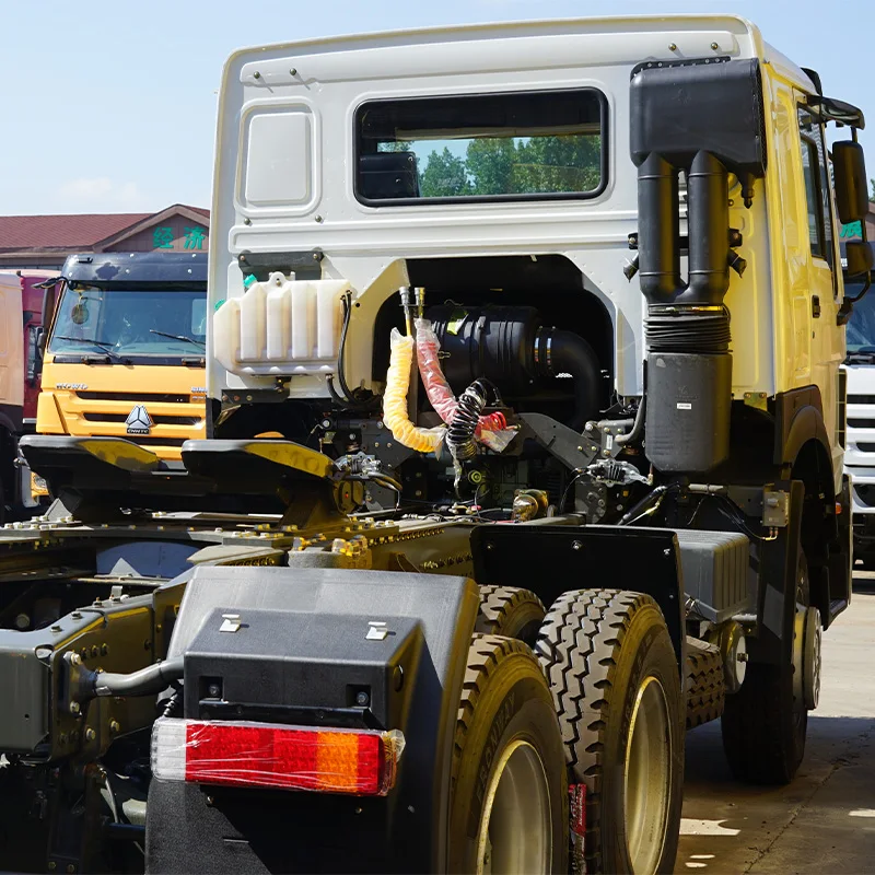 Howo 6x4 Second hand 10 wheel Tractor Truck Head 40 Tons Towing Design LHD RHD Tractor Truck for Sale