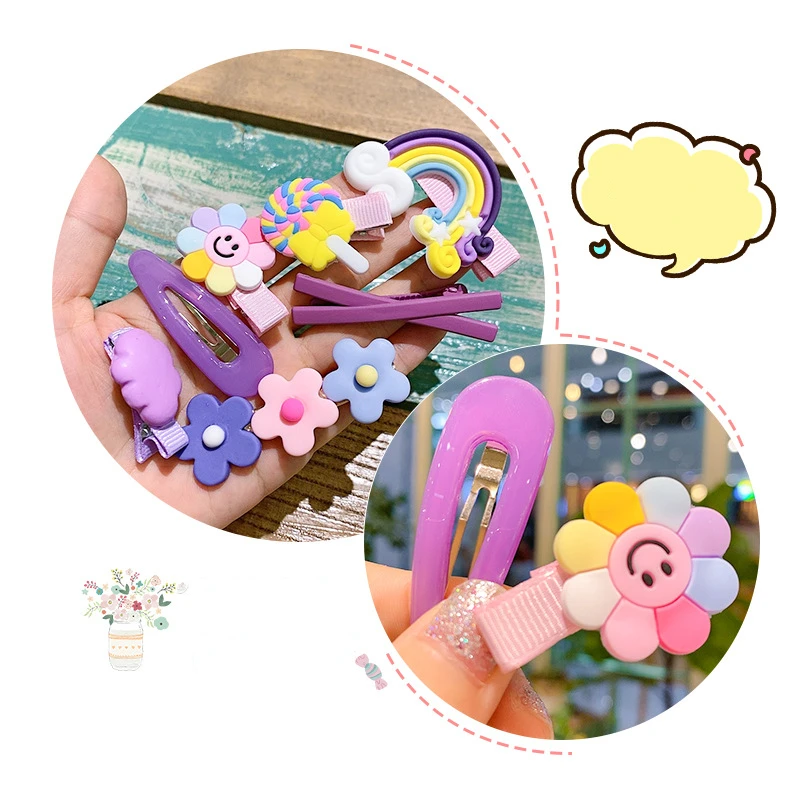 Оптовая продажа, корейские заколки для волос, детские заколки для волос, аксессуары для волос, заколки с милыми фруктами