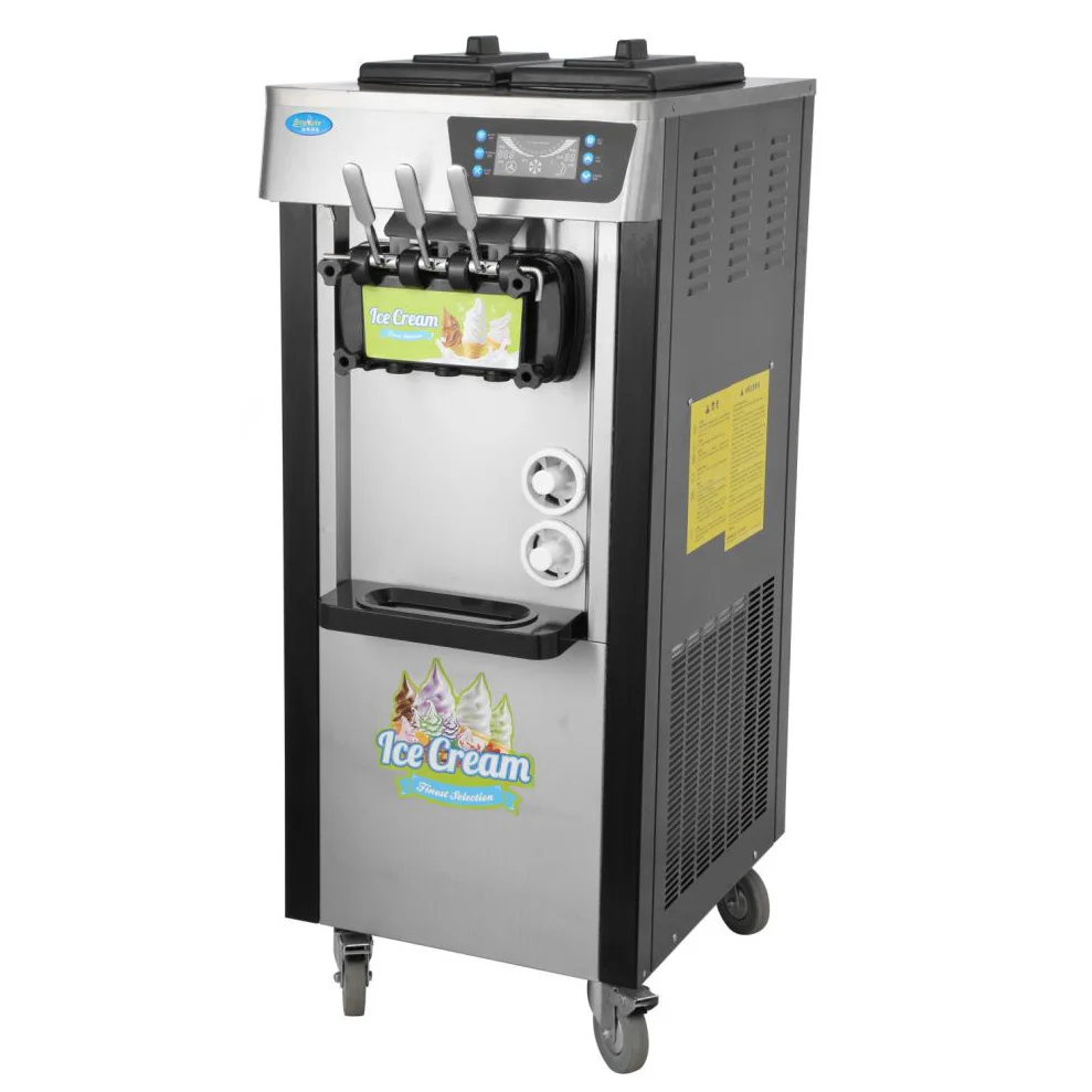 22liter 3 flavor ice cream machine in dubai commercial soft ice cream machine for sale