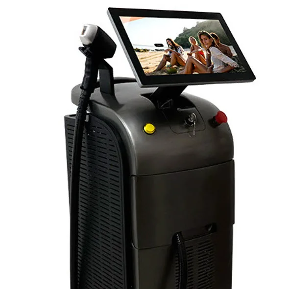 Newest 1200W /1600W Laser Ice Titanium diode laser 755 808 1064nm Diode laser hair removal machine Price