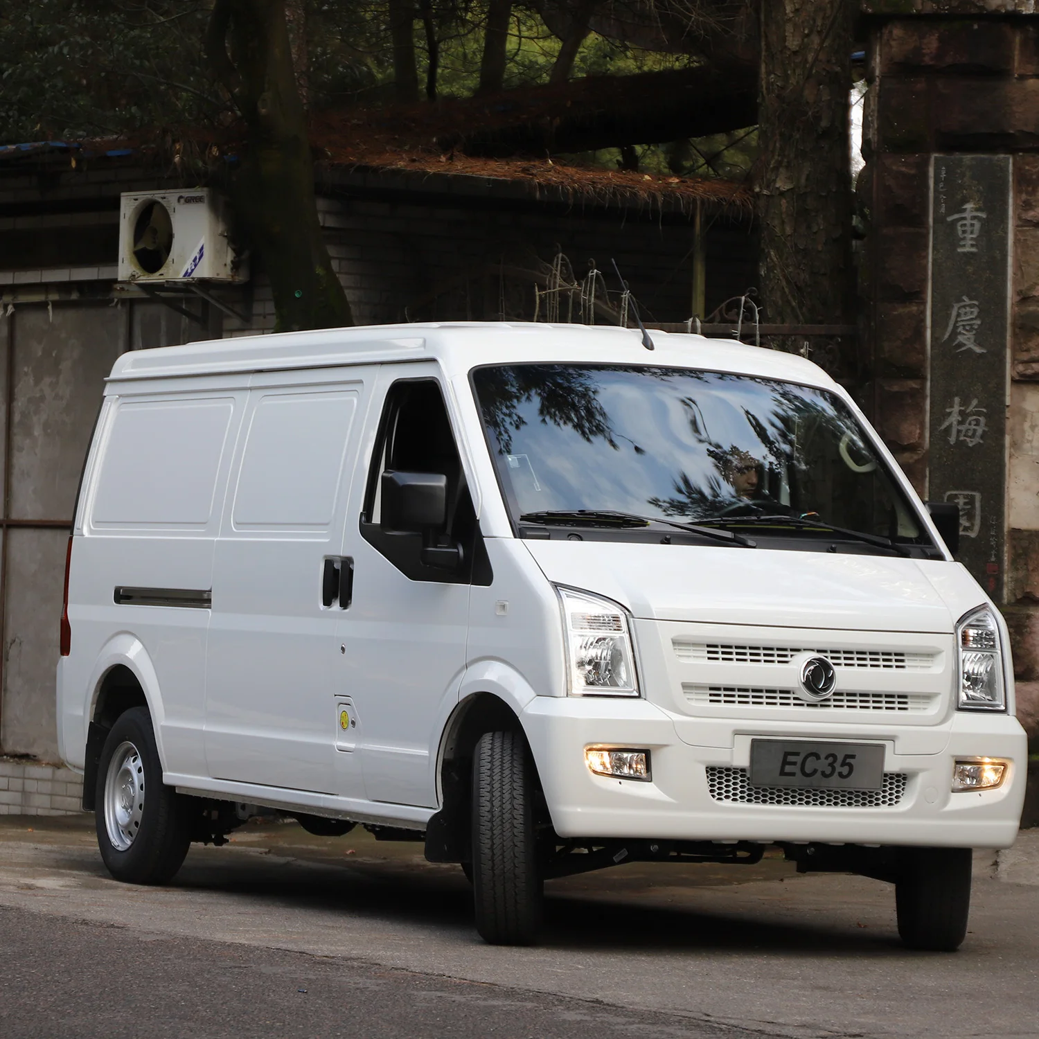 2024 dongfeng DFSK лучший Электрический фургон EC35 ev фургоны для доставки большое грузовое пространство 2 места 200 км небольшой продажи