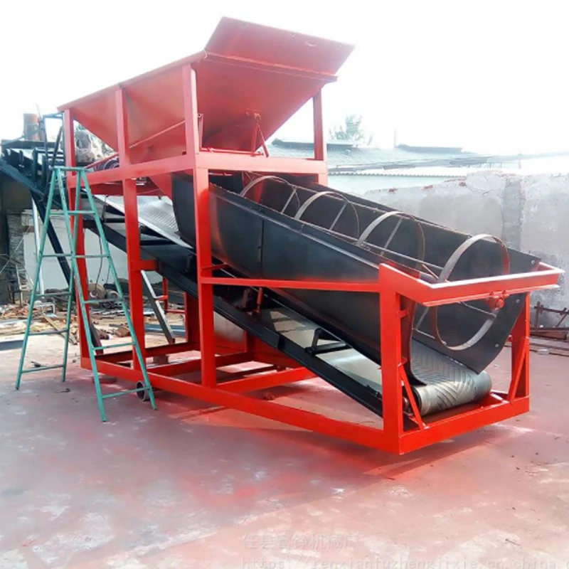 High Performance Industrial Mining Machinery Rotary Drum Sieving Conveyor Machine For Sand Stone Mineral