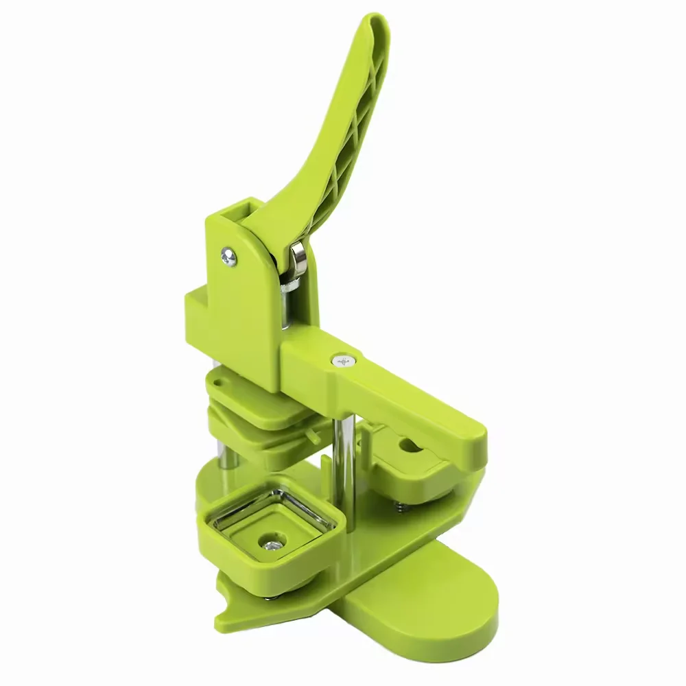 50*50mm Square Plastic Button Maker+100PCS Magnet Material+100PCS Blank paper+ Cutting Template