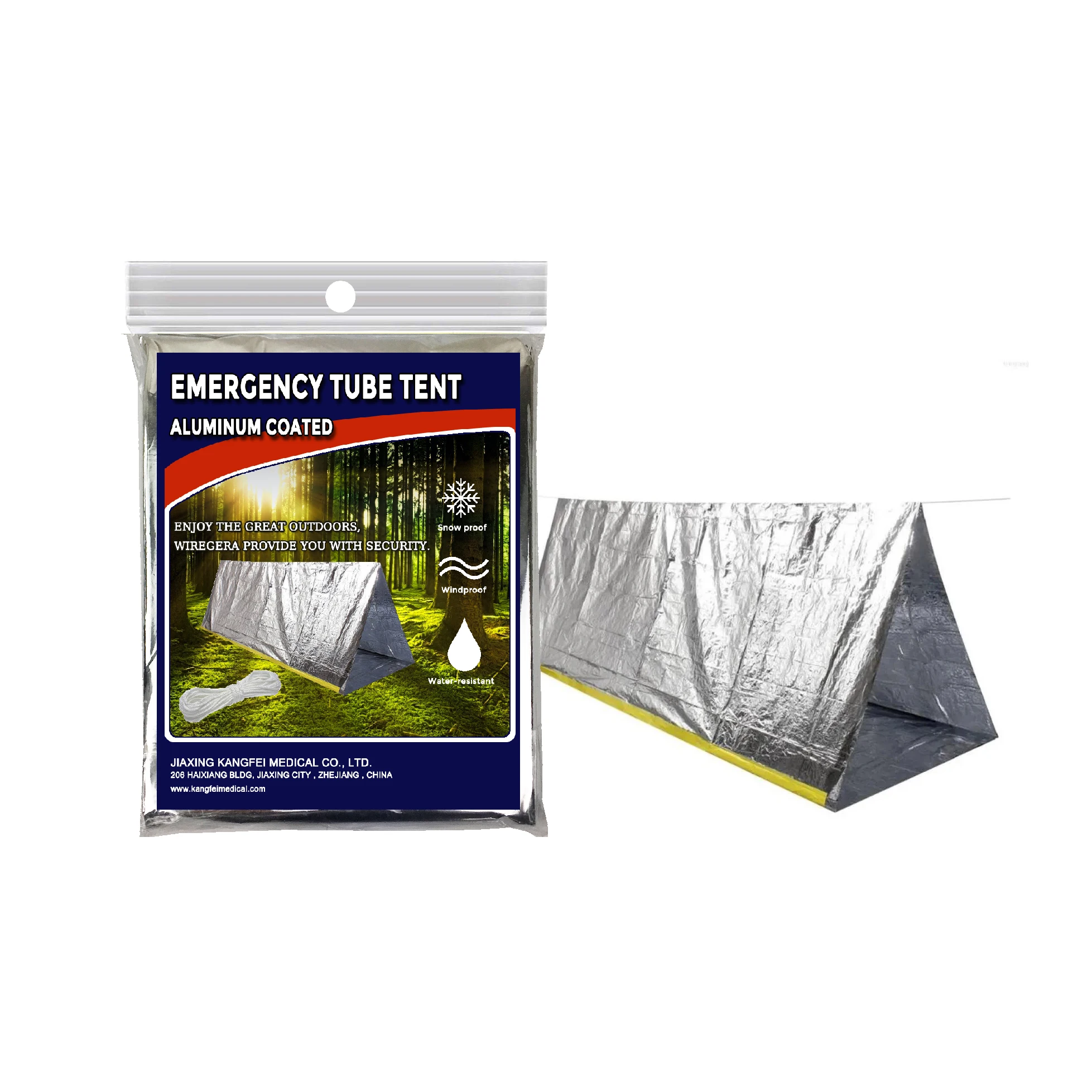Disposable Survival Emergency Shelter tube tent