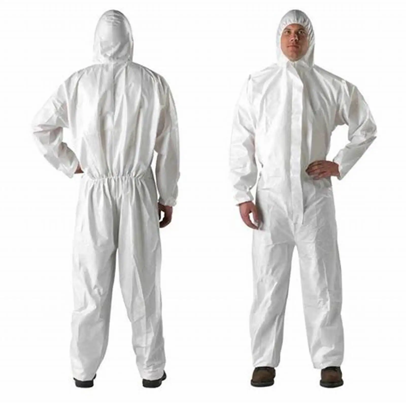 Safety Protective Food Industry Painting Waterproof Type 5 6 Disposable Microporous Coverall