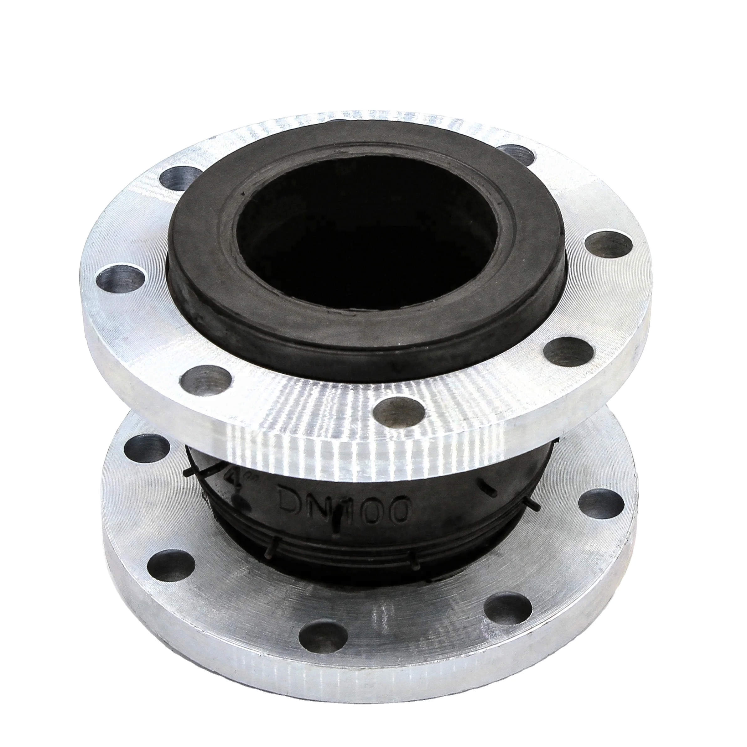 Pipe Connector Pipeline Tube Flexible Hose Bellow Expansion Joint Rubber Coupling With Flange