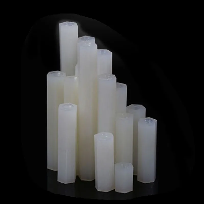 Male and female thread hex nylon spacer standoff/pcb standoff