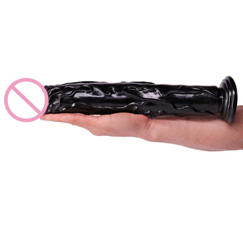 wholesale price 14 inch High-quality PVC Real Man Dildo with Suction Cup Erotic Toys Soft Flesh Color for Female sex toys