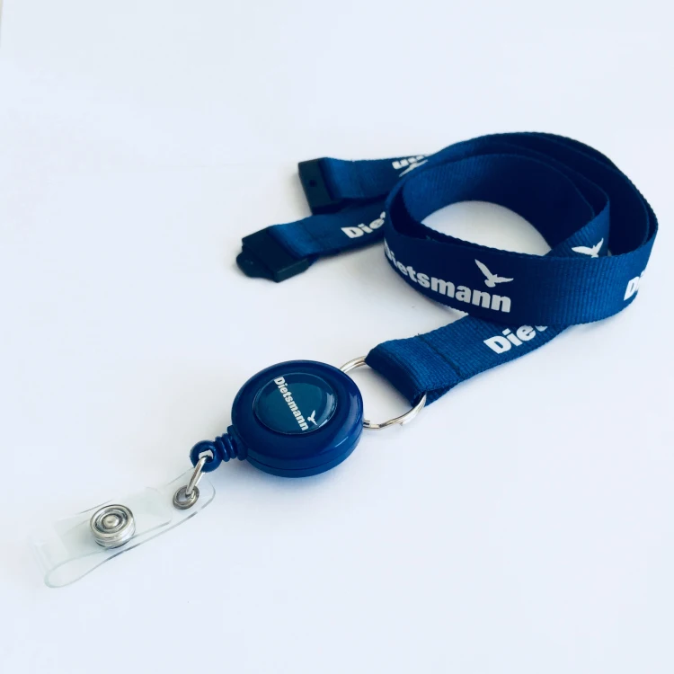 2021 Custom ECO-Friend and recycle custom bamboo lanyard with your logo/cotton lanyard