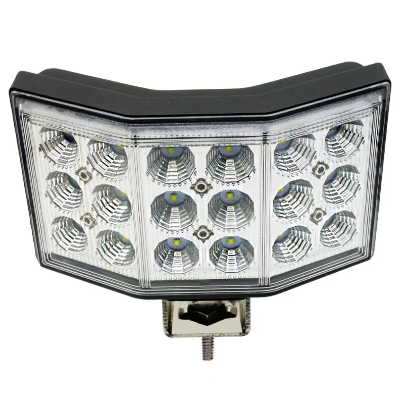 Super Bright 240 Degree Wide Angle 54W Watts 12-36V Volts Flood/Spot Beam LED Driving Light for Truck Tractor Trailer Off road