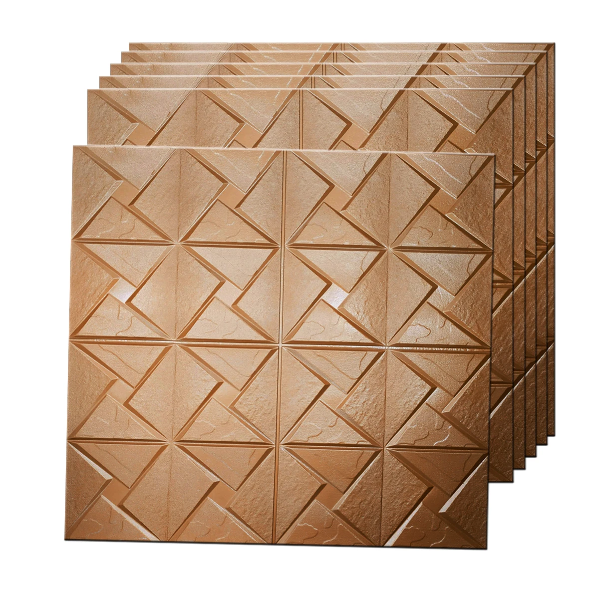 2022 waterproof House Decoration Soft Wall paper Self adhesive PE Foam sticker wall decoration 3d wallpaper