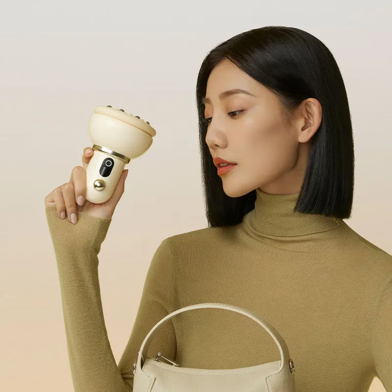 PGG C1 Massage Instrument Digital Portable Vacuum Machine Body Smart Heated Gua Sha Electric Cupping Therapy Massager