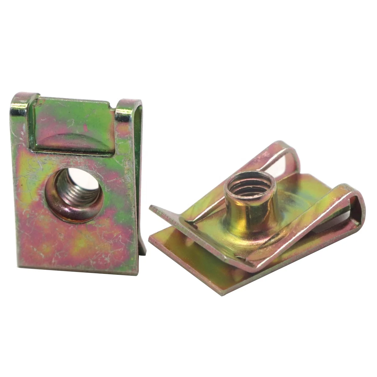 ZM Auto Clips M4 M5 M6 M8 For Car Motor Tread Panel Spire Nut Fairing Clip Fastener Speed Zinc Mounting Clam Tread Panel Spire