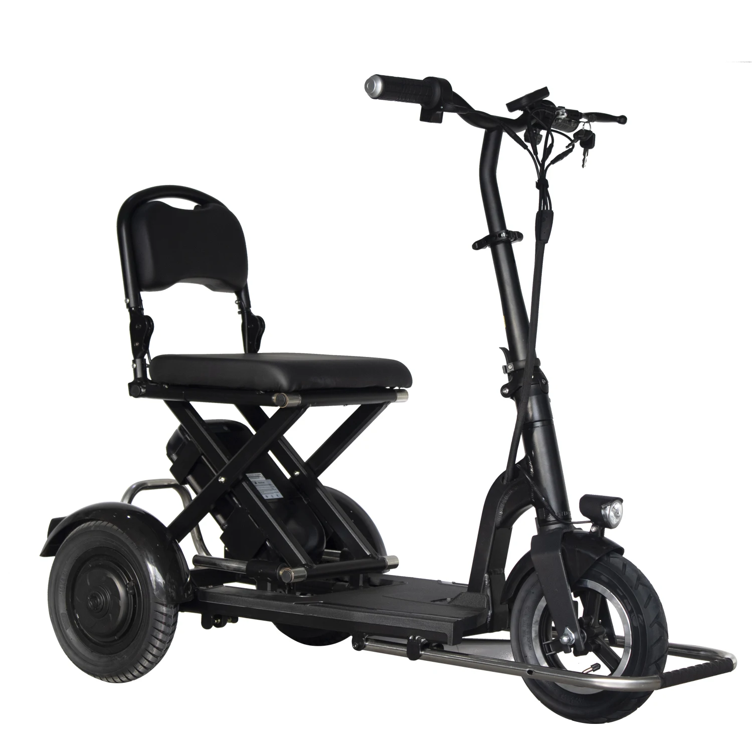 Portable mobile scooter family 3 wheel bicycle e bike for elderly