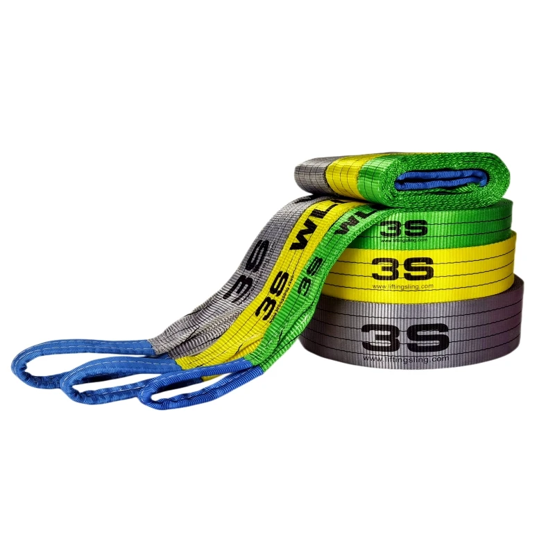 European standard 30mm - 300mm  polyester webbing materials for webbing lifting sling