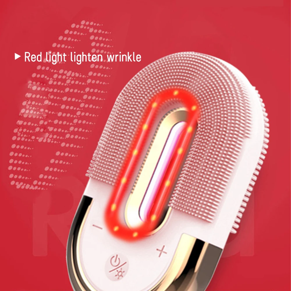 Wholesale Skin Care Multi-function Mini Handset Beauty Tools Facial Machine Electric Facial Cleansing Brush
