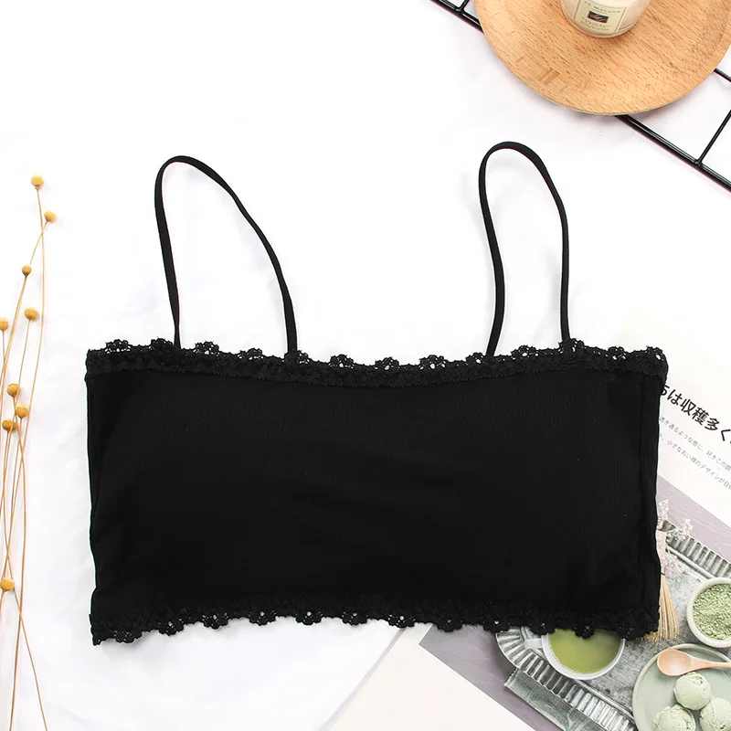 Обхват обхвата груди с тройным рядом пуговиц для девушек с защитой от проскальзывания груди без бретелек бесшовный жилет нижнее белье для женщин