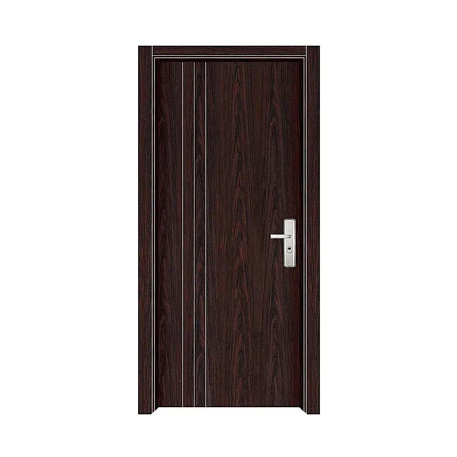 Entrance Security Steel Wood Home South American Residential Modern Front Door